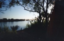 Mitchell River Mouth at Lake King; Estuarine lake, Gippsland, Victoria