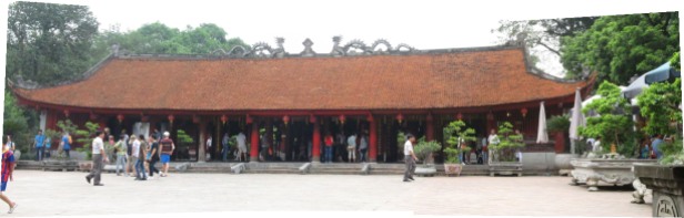 Temple of Literature, Hanoi - What is odd about this photograph?